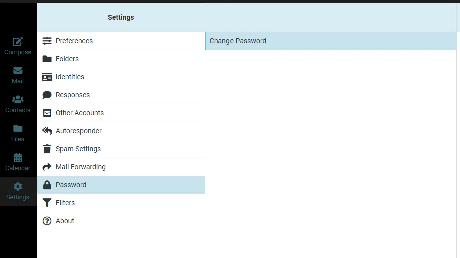 Ny webmail